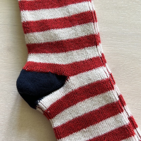 2-pair Maggie’s Organics Stars & Stripes Organic Cotton Trouser Socks New - Picture 4 of 8